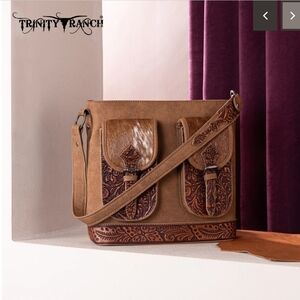 Trinity Ranch Brown Ccw Hobo Bag